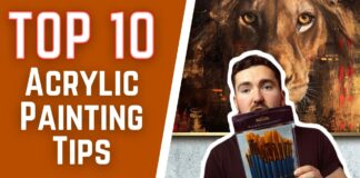 TOP TEN Acrylic Painting TIPS For Beginners | DO’s and DON’Ts to Becoming a Better Painter