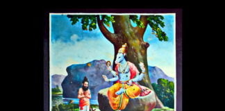 India – Tamil Nadu – Chidambaram – Nataraja Temple – Hayagreeva – Painting At Ceiling – 23-1