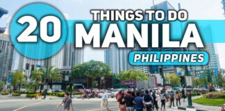 Best Things To Do in Manila Philippines 2024 4K