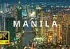 Manila, Philippines 🇵🇭 in 4K ULTRA HD 60FPS by Drone