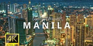Manila, Philippines 🇵🇭 in 4K ULTRA HD 60FPS by Drone