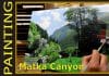 This is how I painted “Towards the Canyon, Matka” in Oils #Macedonia #oilpainting #growyourchannel