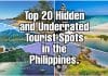 Top 20 Hidden and Underrated Tourist Spots in the Philippines
