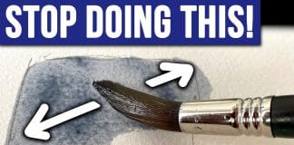 How to NOT OVERWORK Your Watercolors