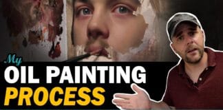 My OIL PAINTING PROCESS: Tips and Materials