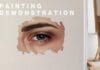 OIL PAINTING DEMONSTRATION #1 || How To Paint An Eye