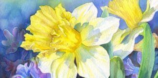 How to Paint Yellow Flowers 🌼 Watercolor Techniques & Tips