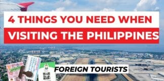 4 THINGS FOREIGN TOURISTS NEED WHEN VISITING THE PHILIPPINES | IS A RETURN TICKET A MUST-HAVE?
