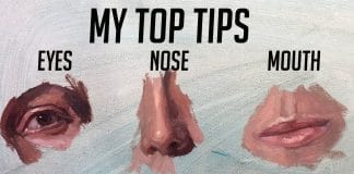 Painting Facial Features In Oil || My Top Tips