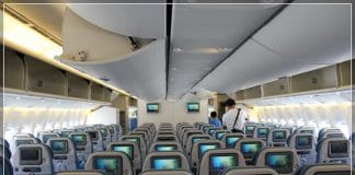 Interior of PAL 777