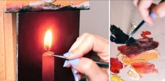 How to Paint a Candle in Oils | Oil Painting for Beginners
