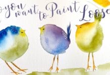 How to Paint Cute Colorful Birds for Beginners | Easy Tutorial to Master Loose Watercolor Painting