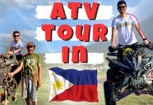 ATV TOUR IN THE PHILIPPINES 🇵🇭 | ( I saw an ACTIVE VOLCANO for the FIRST TIME!!)