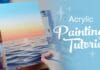 Acrylic Painting Tutorial – Ocean Sunset (Beginner to Intermediate)