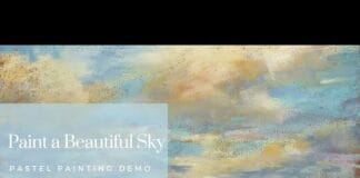 Pastel Painting Lesson: How to Paint a Beautiful Sky and Clouds with Pastels