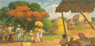 Fernando Amorsolo: Barrio Fiesta
