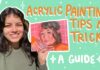 acrylic painting basics ~ a guide through my portrait painting process :)