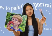 acrylic paint portrait tutorial – meme edition (kazoo kid!)