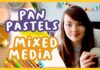 How to use pan pastels with mixed media | Tips & ideas 💛