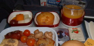 Philippine Airlines “Fiesta Class” Breakfast